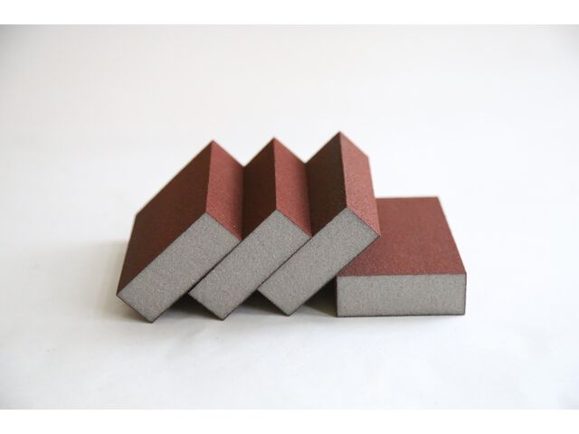 Мягкий шлифовальный блок (наждачный) Flexifoam Block ZF, размер 98х69х26мм, зерно P120