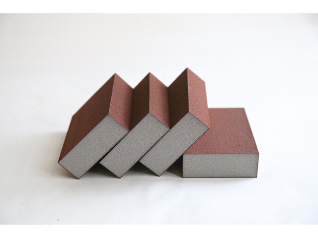 Мягкий шлифовальный блок (наждачный) Flexifoam Block ZF, размер 98х69х26мм, зерно P220