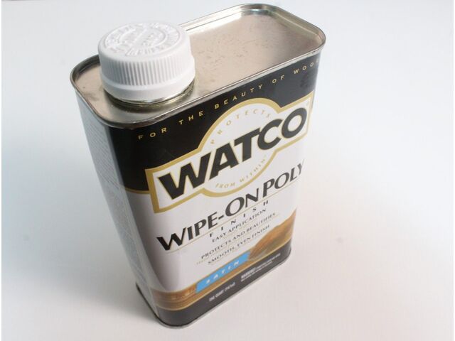 Watco Wipe-On Poly, полироль для дерева, матовая, 0,945 литра