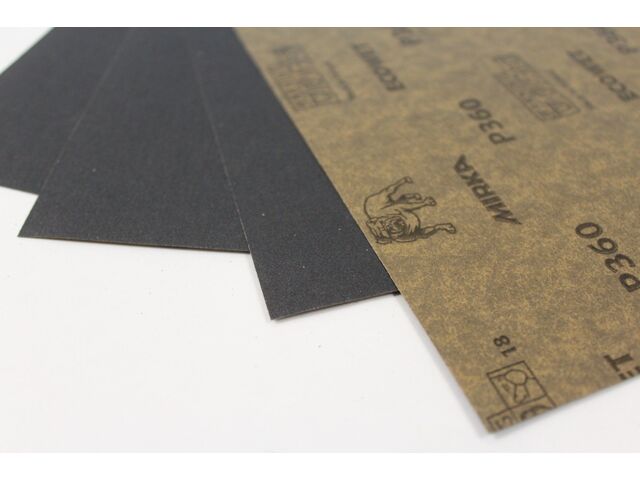 Шлифовальная бумага (наждачная) Mirka ECOWET, лист 230х280мм, зерно Р360