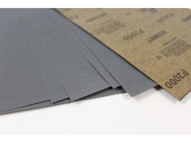 Шлифовальная бумага (наждачная) Mirka ECOWET, лист 140х230мм, зерно Р2000