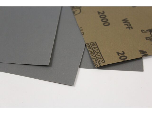 Шлифовальная бумага (наждачная) Mirka WPF, лист 140х230мм, зерно Р2000
