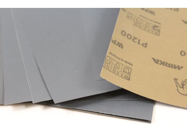 Шлифовальная бумага (наждачная) Mirka WPF, лист 230х280мм, зерно Р1200