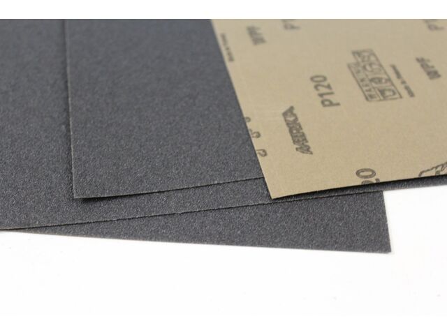 Шлифовальная бумага (наждачная) Mirka WPF, лист 230х280мм, зерно Р120