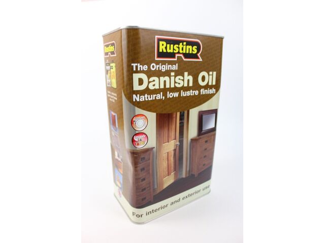 Rustins, Original Danish Oil, оригинальное датское масло, 5 литров