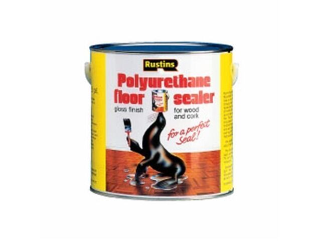 Полиуретановый лак для пола Rustins Poly Floor Seal Gloss (Глянцевый) 1л