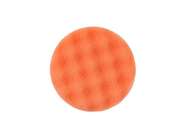 Рельефный поролоновый полировальный диск Mirka 85мм, оранжевый  2 шт. в упаковке
