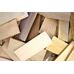 Коробка уцененных плашек и ламелей отечественных пород, 270х165х50мм