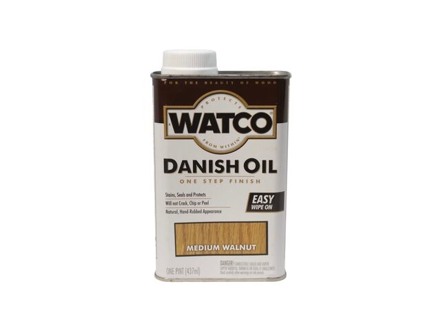Тонинующее масло Watco Danish Oil Классический орех 0.472л