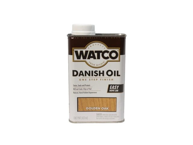 Тонинующее масло Watco Danish Oil Золотой дуб 0.472л