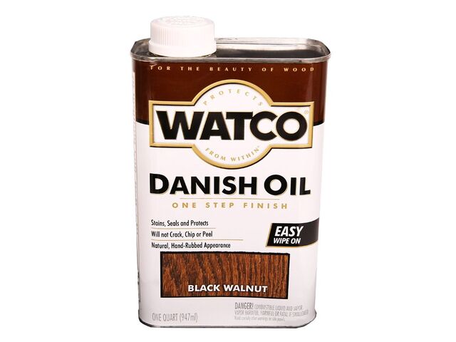 Watco Danish Oil, датское масло, черный орех, 0,945 литра
