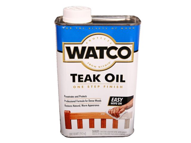 Watco Teak Oil, тиковое масло, 0,945 литра