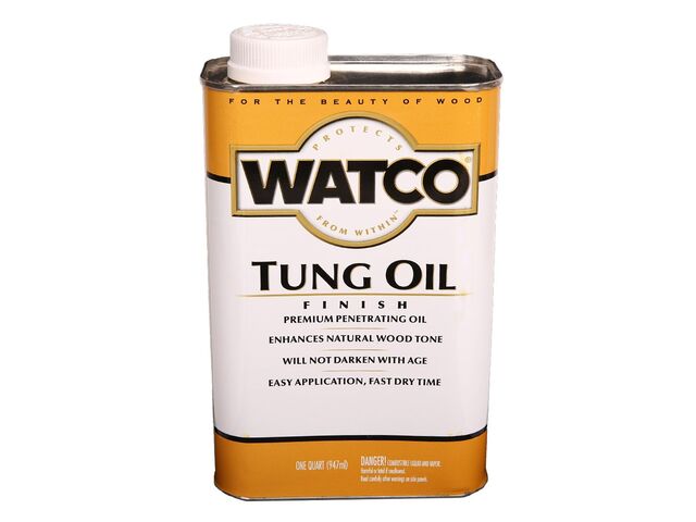 Watco Tung Oil, тунговое масло, цвет прозрачный, 0,946 литра
