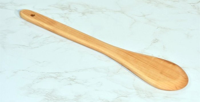 кухонная лопатка из древесины клена