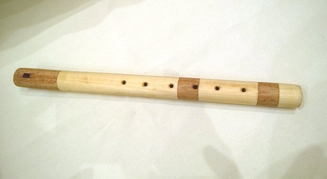 флейта из древесины липы