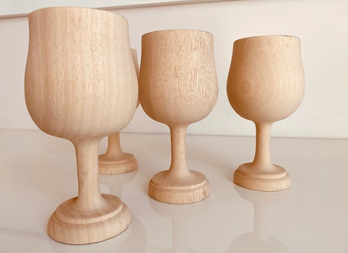 чаши из древесины вавы