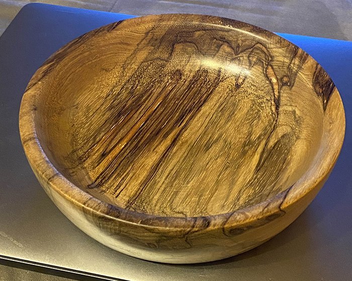 миска из древесины офрама
