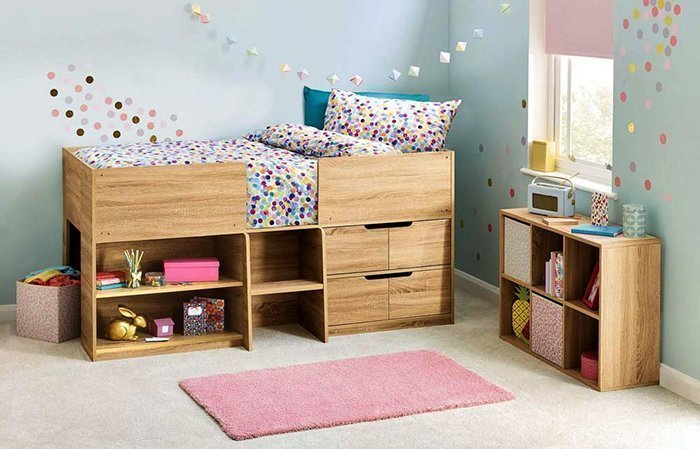 мебель для детской комнаты из древесины