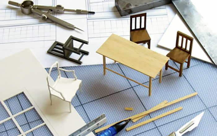 сборка миниатюрных моделей мебели