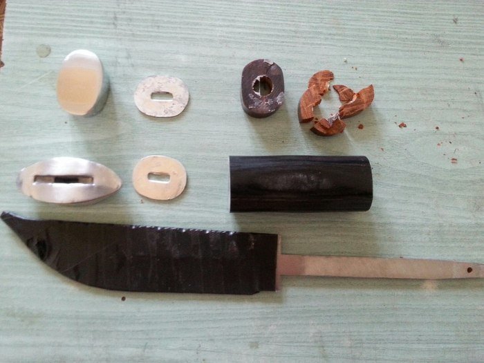 материалы для рукояти ножа