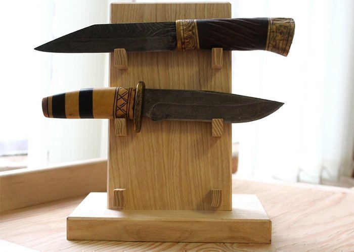 держатель деревянный для ножей